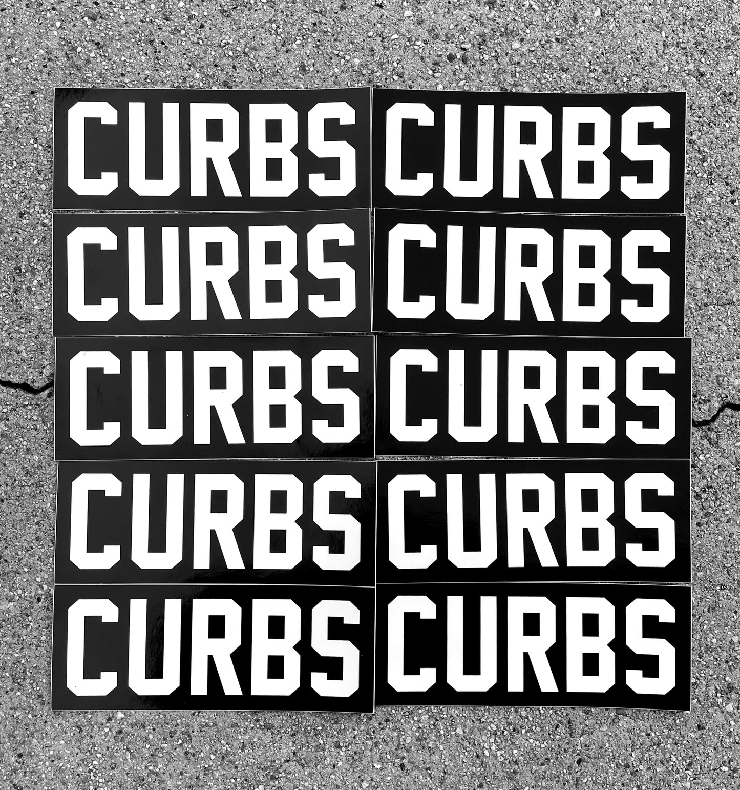 OG CURBS Stickers